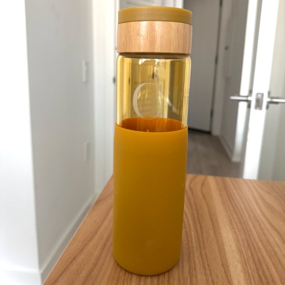 New Anthropologie Sienna Monogram Water Bottle, Letter C